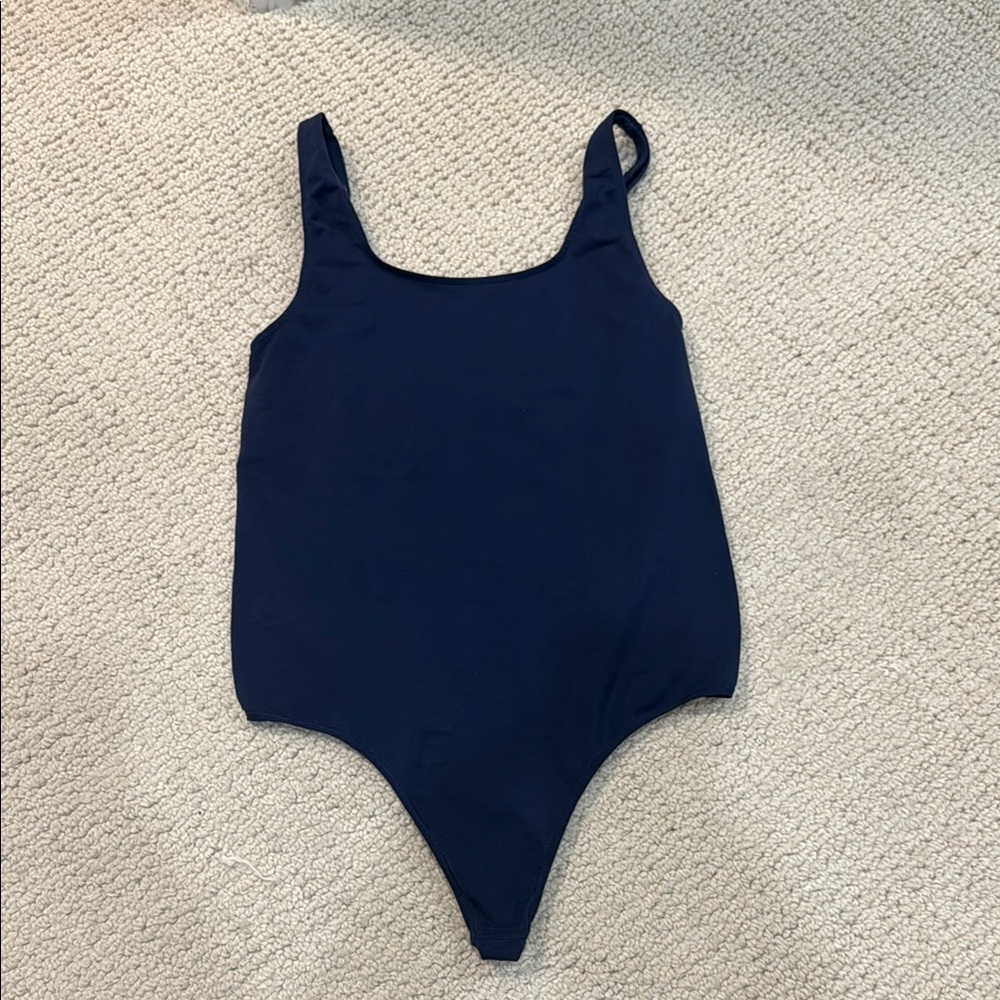 SKIMS Navy Body suit size small